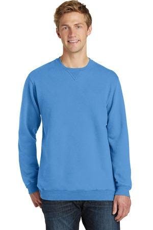 Image for Port & Company Beach Wash Garment-Dyed Crewneck Sweatshirt PC098