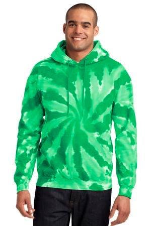 Image for Port & Company Tie-Dye Pullover Hooded Sweatshirt. PC146