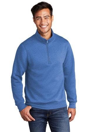 Image for Port & Company Core Fleece 1/4-Zip Pullover Sweatshirt PC78Q