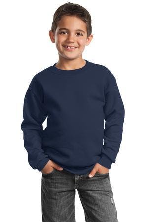 Image for Port & Company - Youth Core Fleece Crewneck Sweatshirt. PC90Y