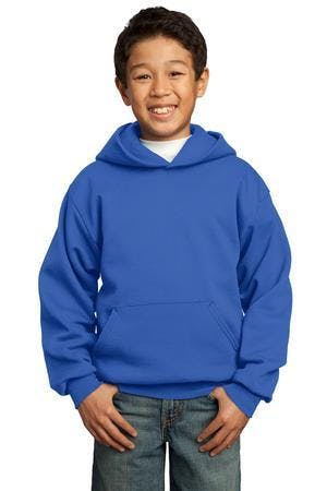 Image for Port & Company - Youth Core Fleece Pullover Hooded Sweatshirt. PC90YH