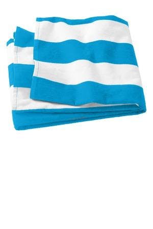 Image for Port Authority Cabana Stripe Beach Towel. PT43