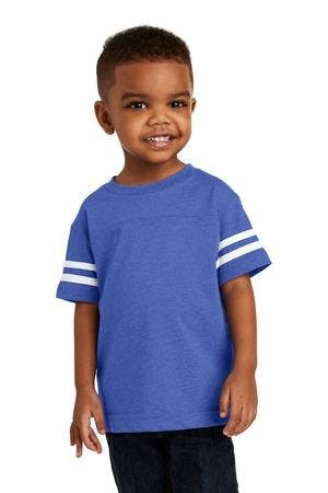 Image for Rabbit Skins Toddler Football Fine Jersey Tee. RS3037