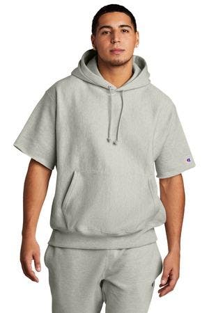 Image for Champion Reverse Weave Short Sleeve Hooded Sweatshirt S101SS