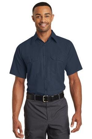 Image for Red Kap Short Sleeve Solid Ripstop Shirt. SY60