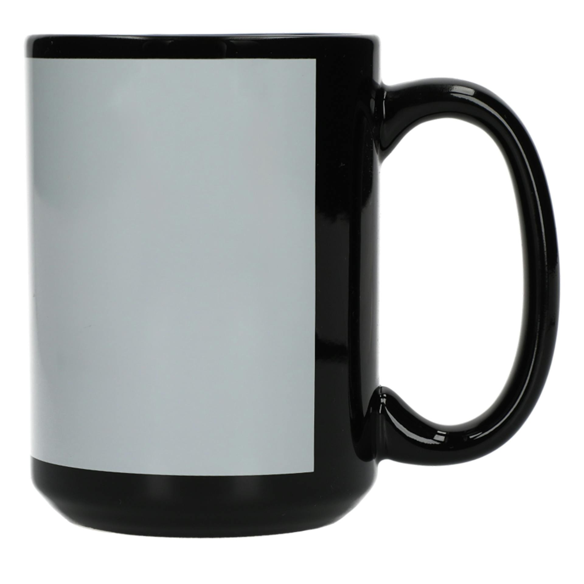 Image for Black Ceramic Coffee Mug 15oz
