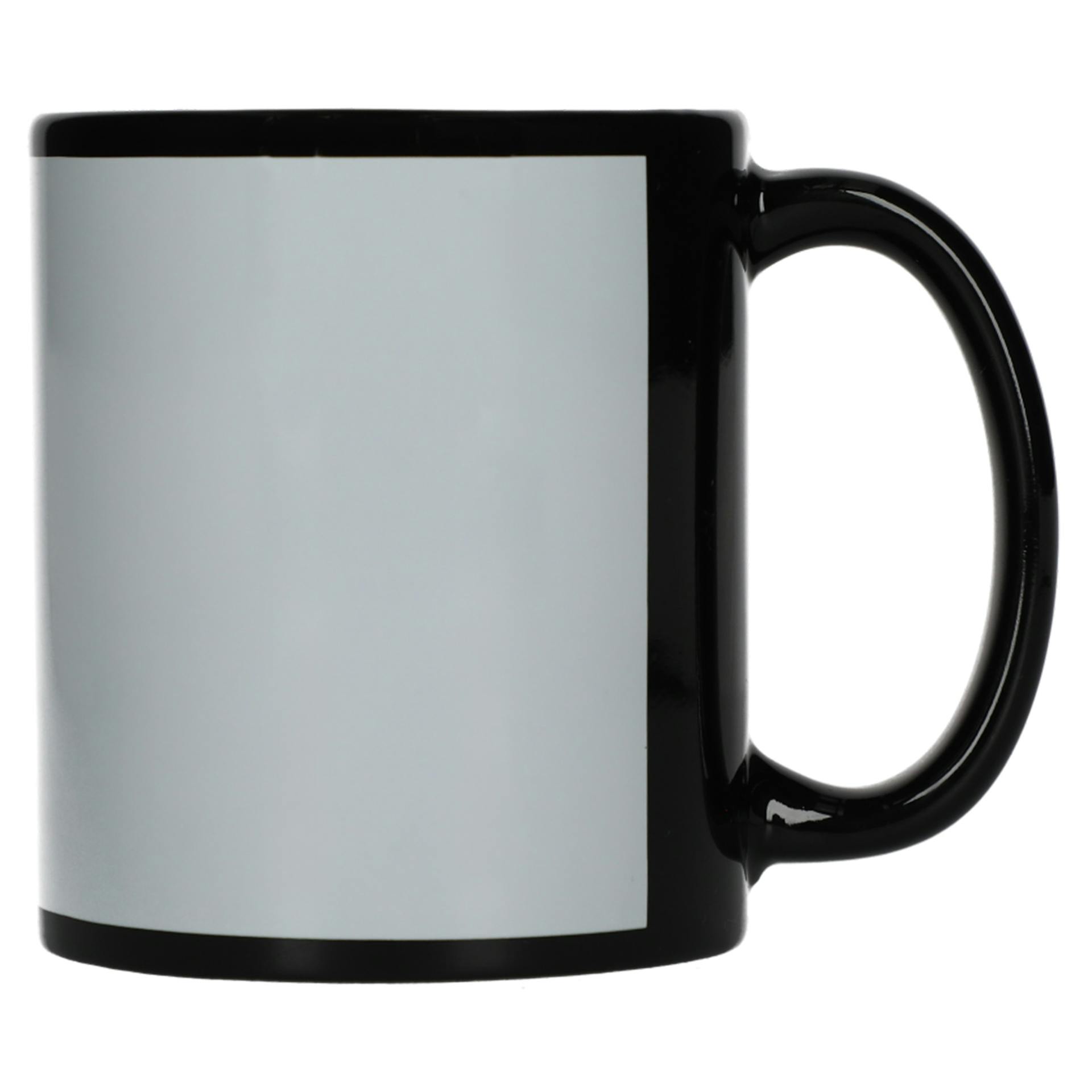 Image for Black Ceramic Coffee Mug 11oz