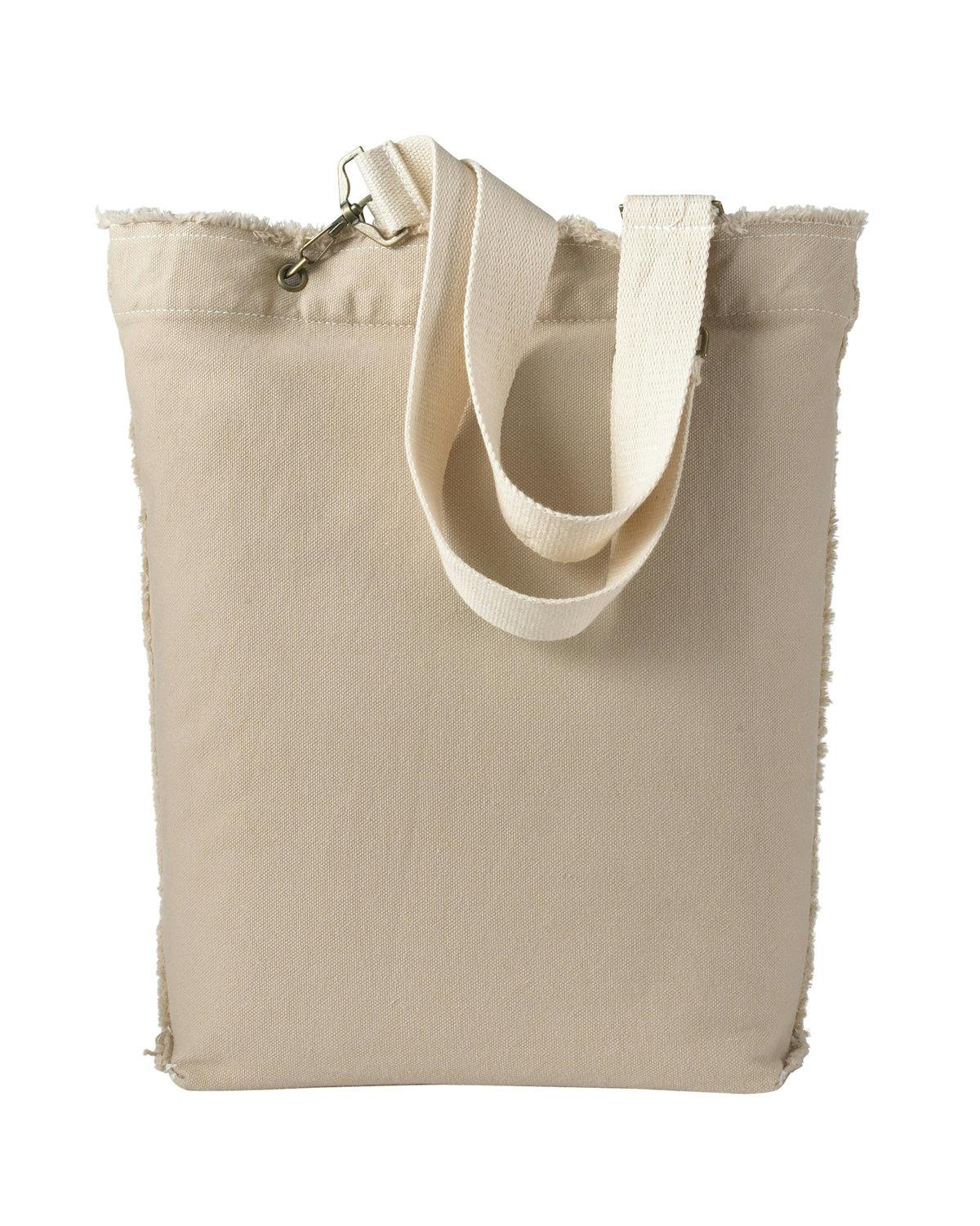 Image for Direct-Dyed Raw-Edge Tote
