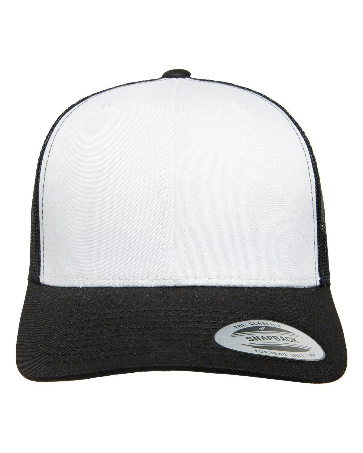 Image for YP Classics® Adult Adjustable White-Front Panel Trucker Cap