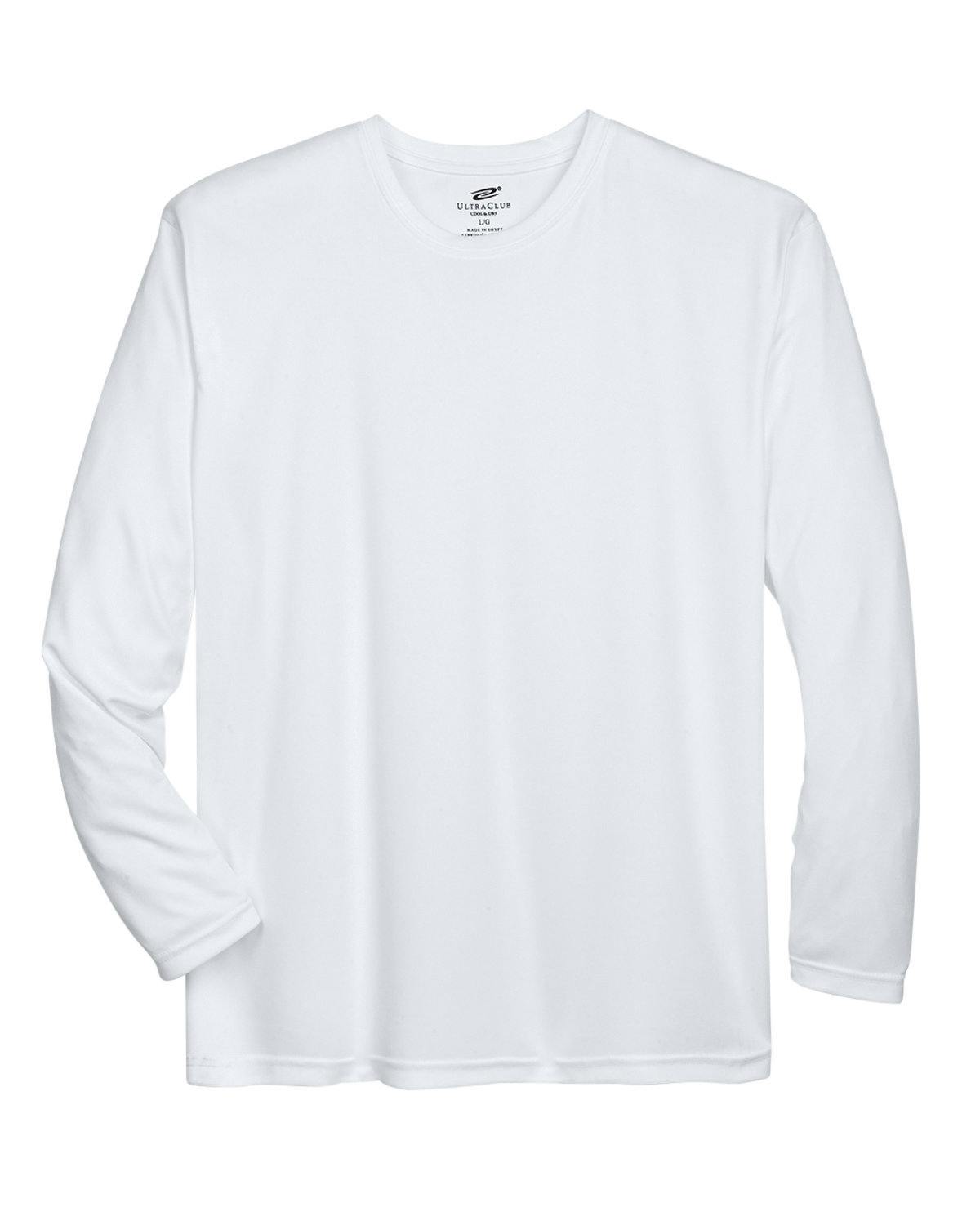 Image for Adult Cool & Dry Sport Long-Sleeve Performance Interlock T-Shirt