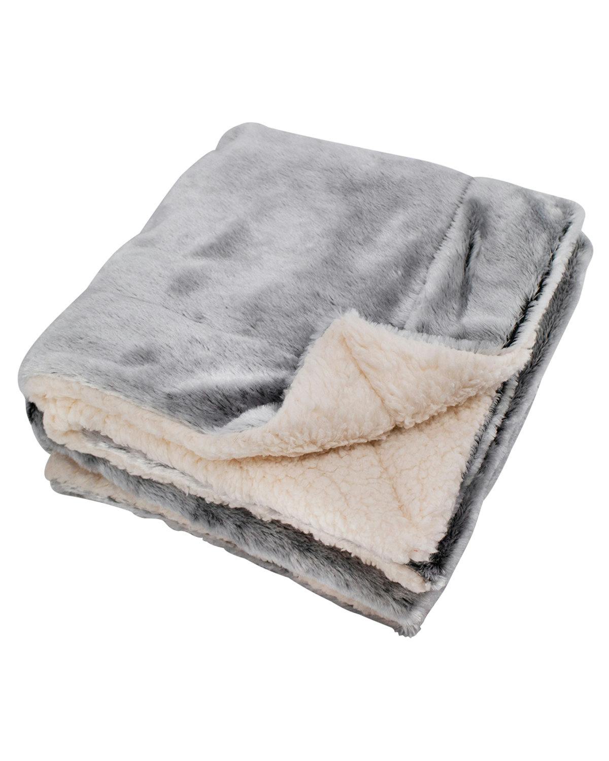 Image for Faux Fur Sherpa Blanket