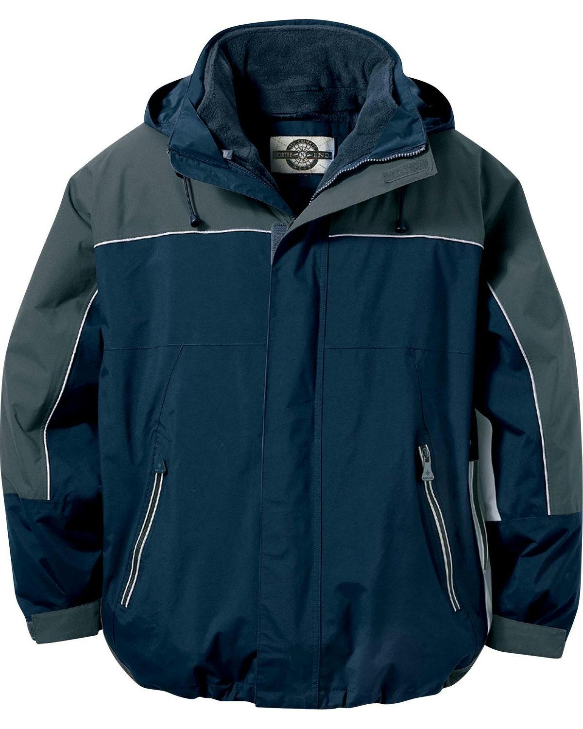 Image for Adult 3-in-1 Seam-Sealed Mid-Length Jacket with Piping