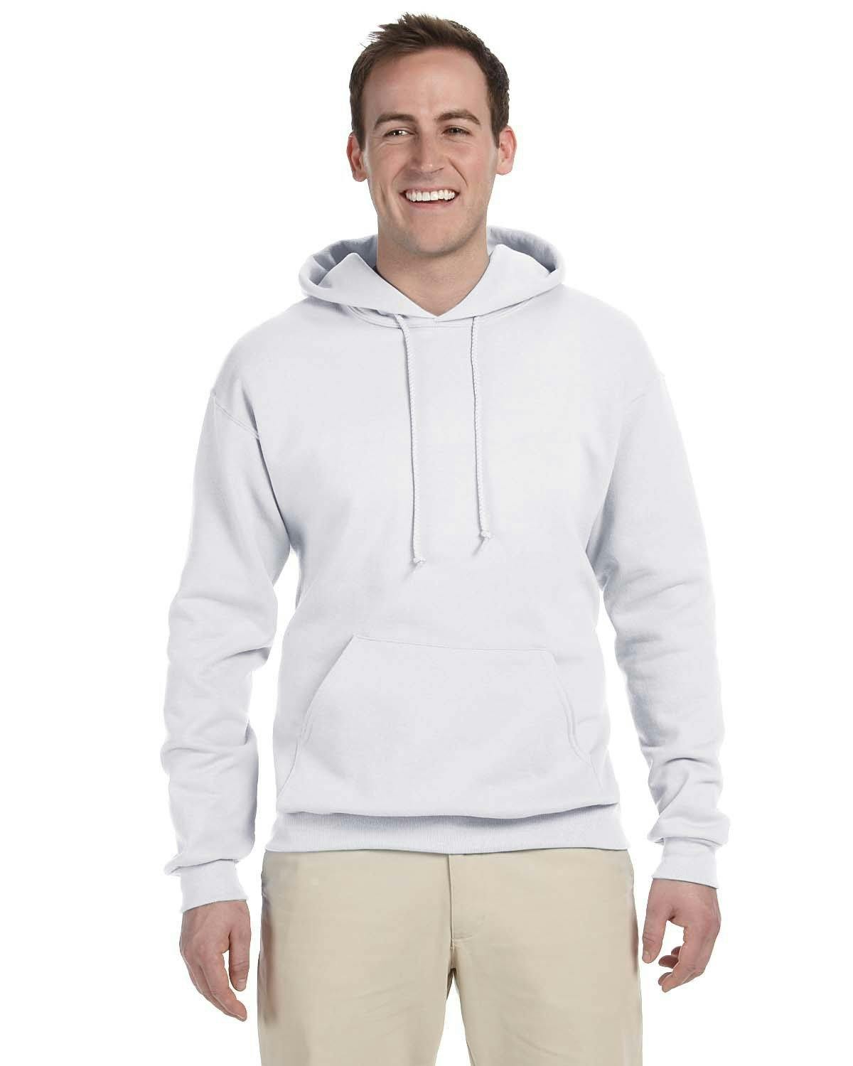 Image for Adult NuBlend® Fleece Pullover Hooded Sweatshirt