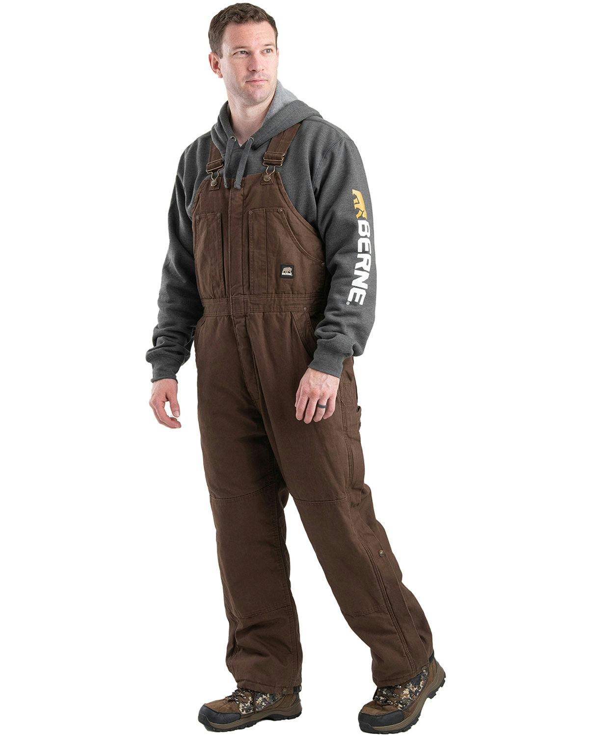 Image for Men's Heartland Insulated Washed Duck Bib Overall