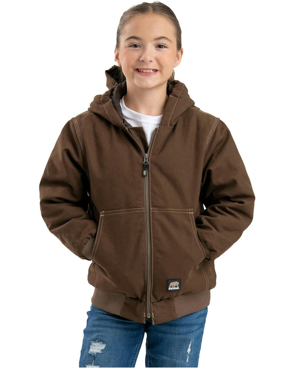 Image for Youth Highland Softstone Duck Hooded Jacket