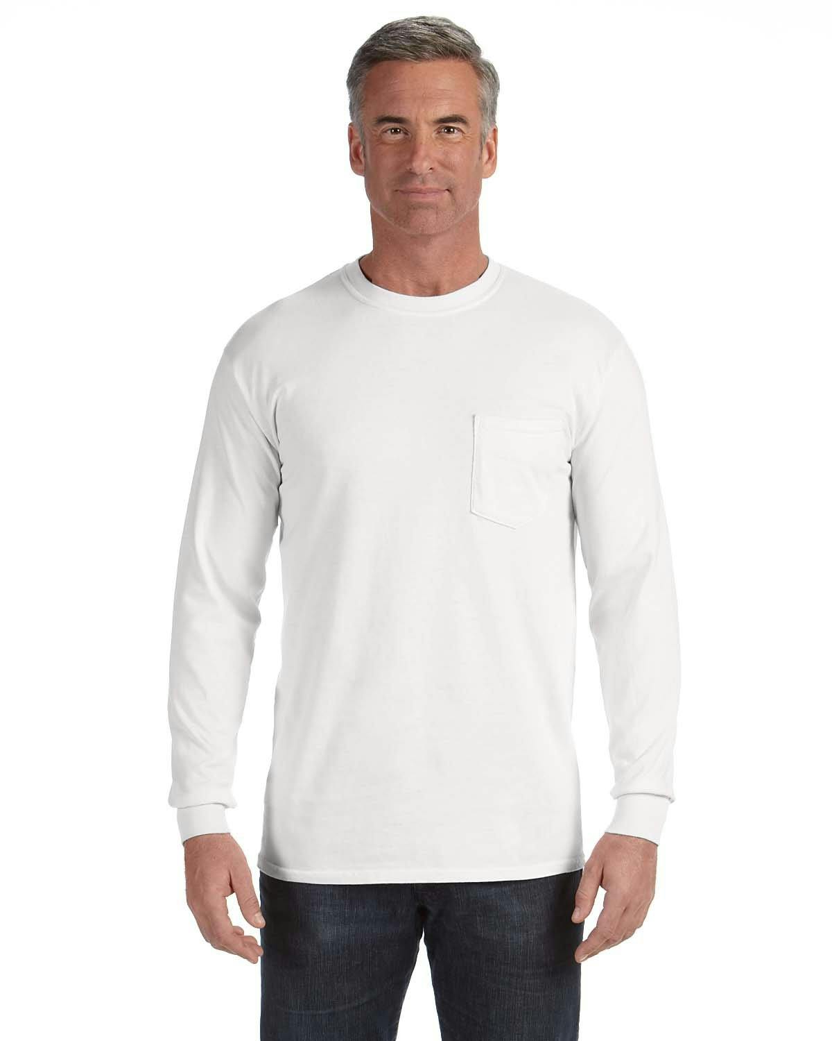 Image for Adult Heavyweight RS Long-Sleeve Pocket T-Shirt