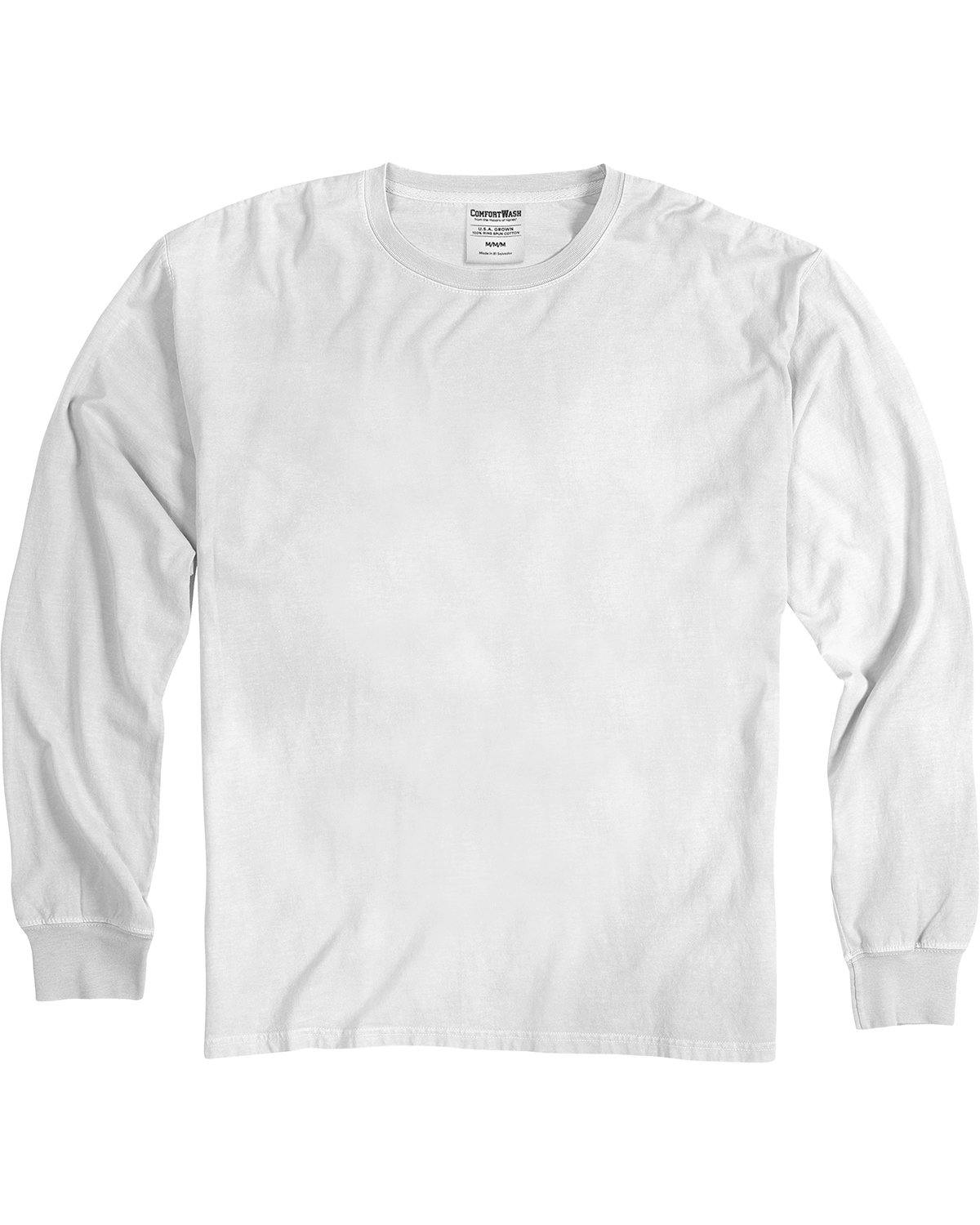 Image for Unisex Garment-Dyed Long-Sleeve T-Shirt