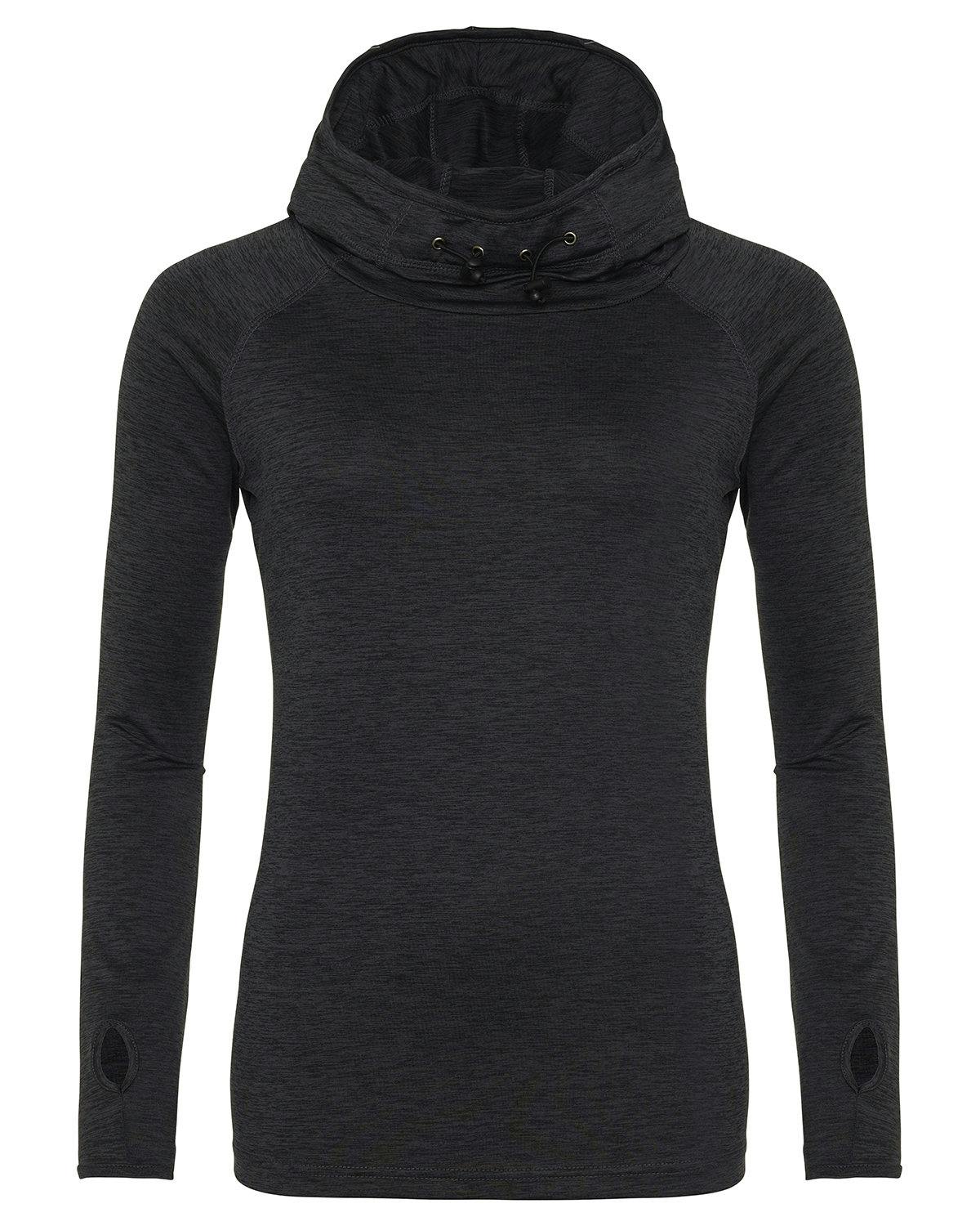Image for Ladies' Cool Cowl-Neck Long-Sleeve T-Shirt