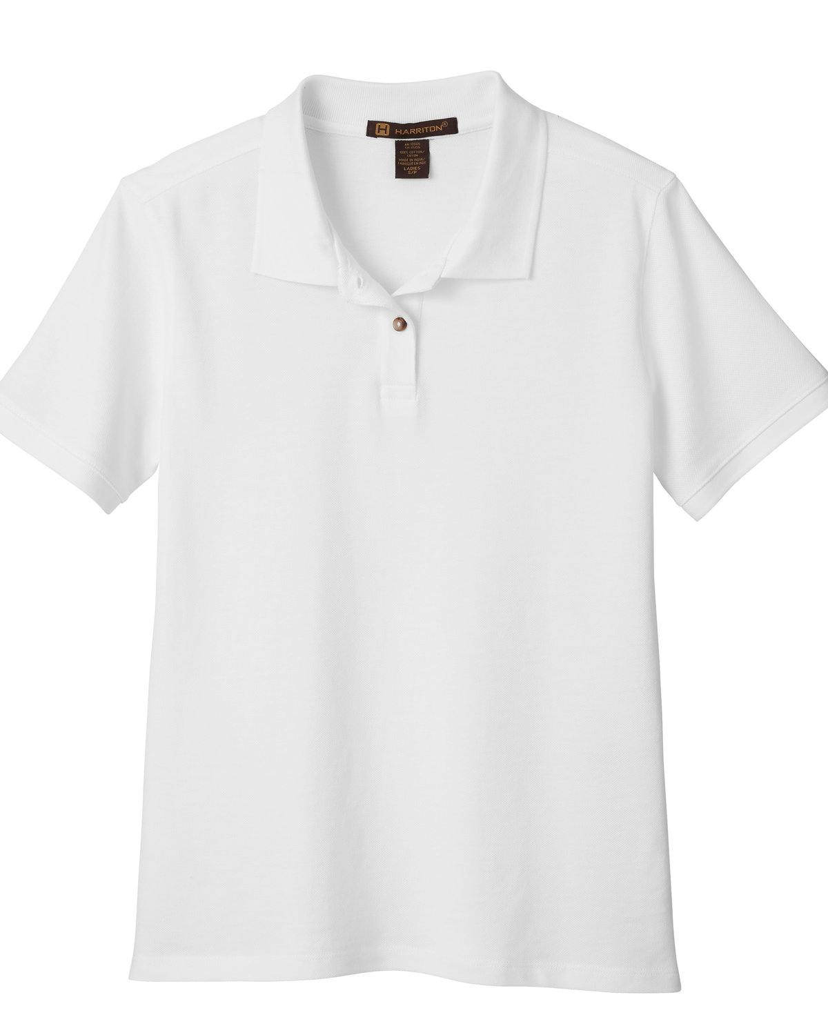 Image for Ladies' 6 oz. Ringspun Cotton Piqué Short-Sleeve Polo