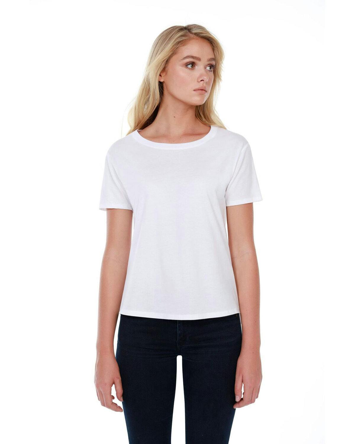 Image for Ladies' 3.5 oz., 100% Cotton Boxy High Low T-Shirt