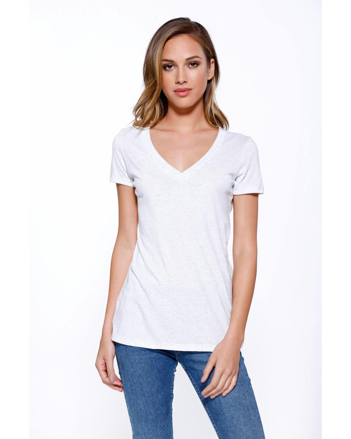 Image for Ladies' Triblend V-Neck T-Shirt