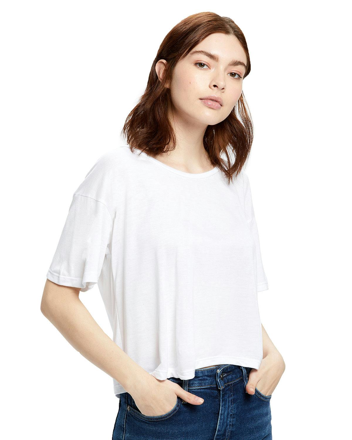 Image for Ladies' Boxy Open Neck Top